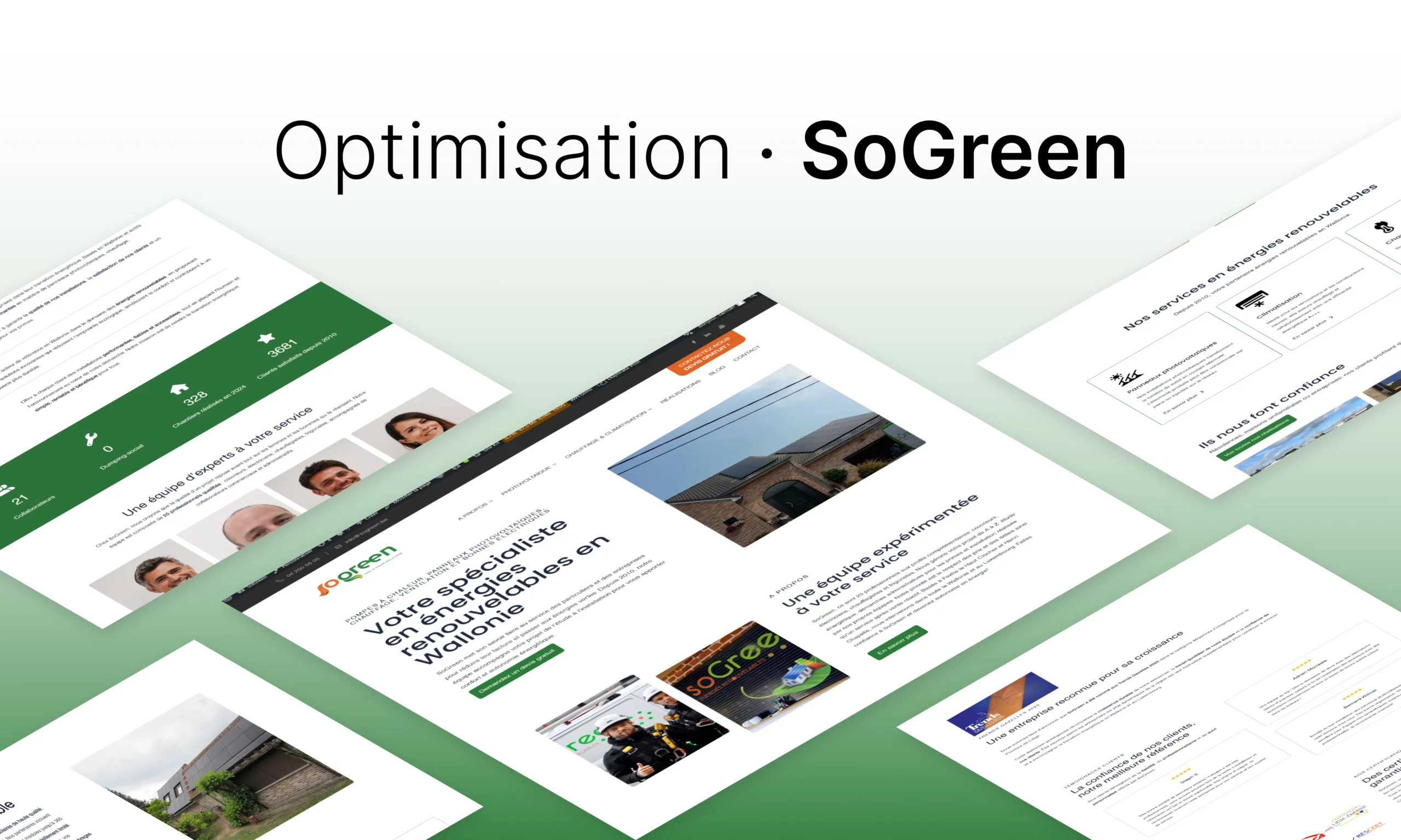 Audit & optimisation du site SoGreen