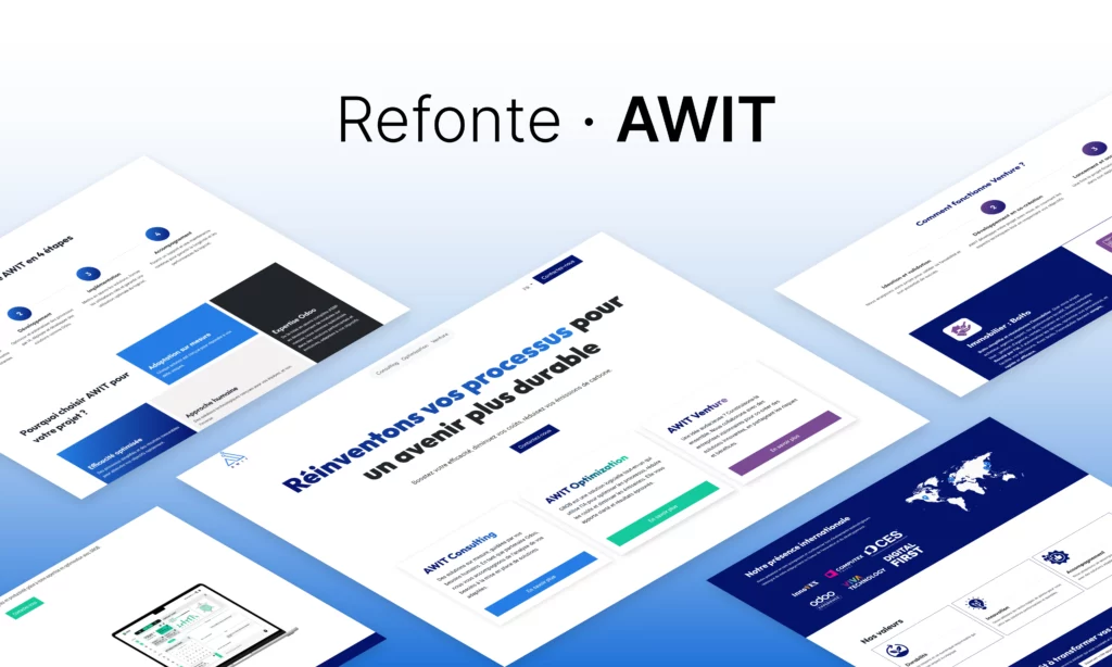 Refonte complète du site AWIT Consulting