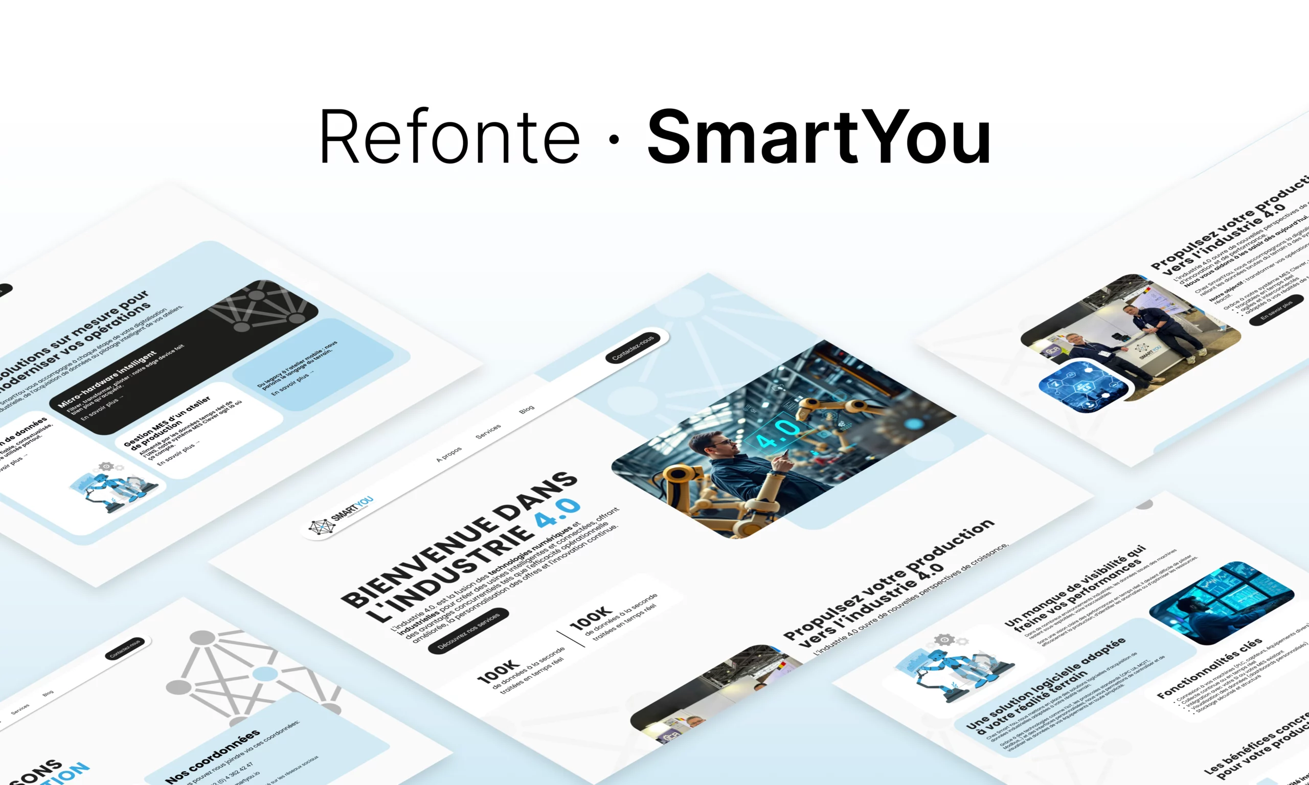 Refonte complète du site SmartYou